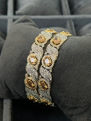 Jawahir Shimmering Star Bangles - Chi-44
