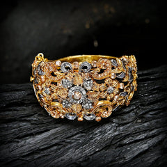 Openable Flower Bangles - (BN-13)