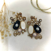 Jawahir Shimmering Star Earrings - ER-72