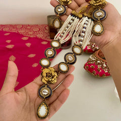 Noor-e-Jahan Half Meena Set - S-46