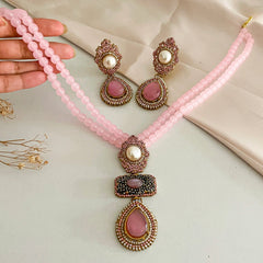 Alara Pearls and Gemstone Turkish Mala - S-56