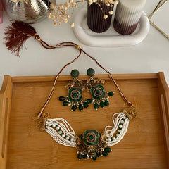 Naureen Half Choker Set - CS-44