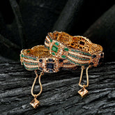 Royal Heritage KB Bangles - BN-39 Chikoo