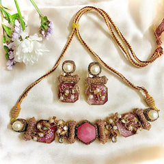 CShan e Heera Emerald Radiance Choker Set CS-48