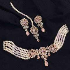Pearl Charm Fantasy Choker Set CS-43
