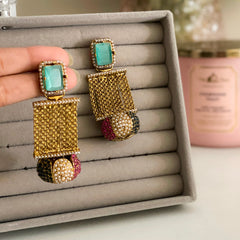 Kehkashan Sparkle Grace Earrings - ER-72