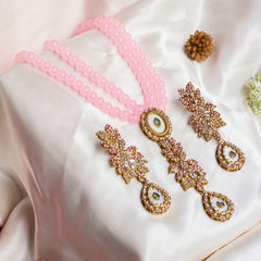 ..Zenara Majestic Beaded Charm Necklace Mala - S-58