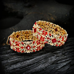 Textured Cuff Bangles (BN-22)