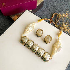 Husn-e-Janan Pearls Perfection Choker Set CS-51