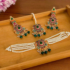 Jashne Bahara Garden of Gems Choker Set - CS-54