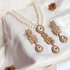 ..Zenara Majestic Beaded Charm Necklace Mala - S-58