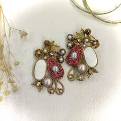 Jawahir Shimmering Star Earrings - ER-72
