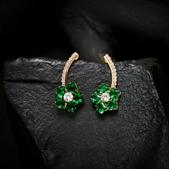 Crystal Star Earrings (CR-05)