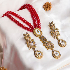 ..Zenara Majestic Beaded Charm Necklace Mala - S-58