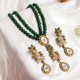 ..Zenara Majestic Beaded Charm Necklace Mala - S-58