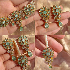 Pearl Charm Fantasy Choker Set CS-43