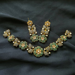 Noor e Laiyl Mifnoghht Garden Necklace Set - S-54