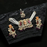 Emerald Pearl Enchantment Choker Set - (CS-08)