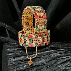 Multicolor Majesty Zircon Bangles - BN-31