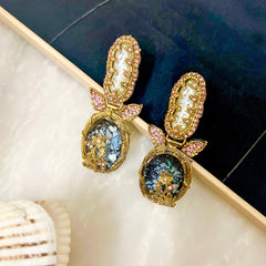 Gul-e-Rang Crushed Starlight Earrings – ER-97