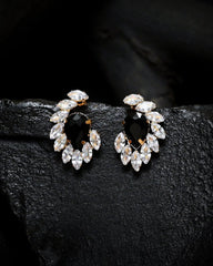 Pear Diamond Shape Earrings (CR-15)