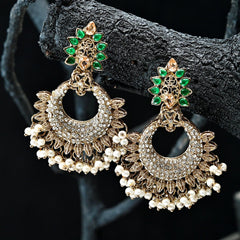 Vintage Oasis Hoop Earrings - ER-57