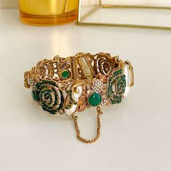 Kangan e Sitare Rose Quartz Radiance Bangles BN-46 Chikoo