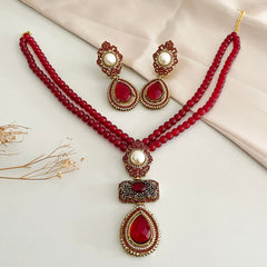 Alara Pearls and Gemstone Turkish Mala - S-56