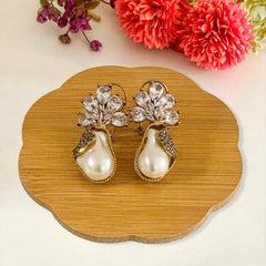 Duraiya Majesty Mother of Pearl Earrings - ER-71