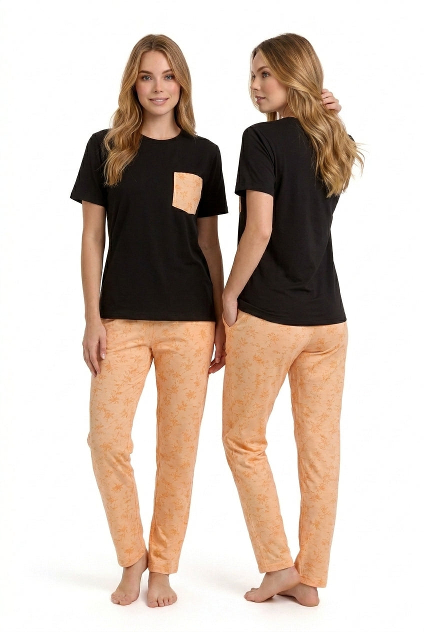 Women's "Golden Hour" Pocket Lounge Set 🌅🍑 (CNS-044)
