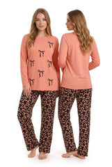 Women's "Coquette Kitty" Leopard Lounge Set 🎀🐆 (CNS-046)