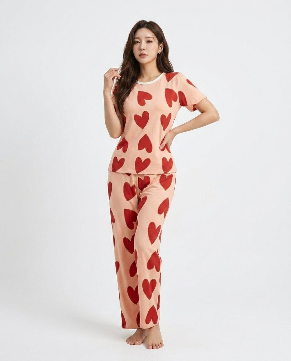 Women's "Big Heart Energy" Matching Set ❤️✨ | The Ultimate Soft Girl Fit