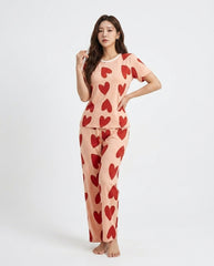 Women's "Big Heart Energy" Matching Set ❤️✨ | The Ultimate Soft Girl Fit