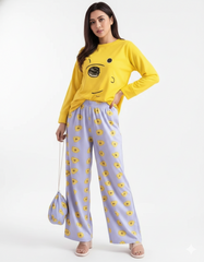 Women's "Hundred Acre" Nostalgia Set 🍯✨ | Classic Bestie Wide-Leg Duo