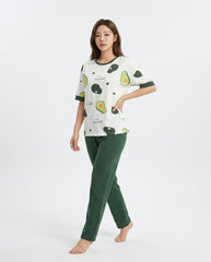 Women's "Wellness Girl" Lounge Set 🥑✨ | Sunday Reset Aesthetic