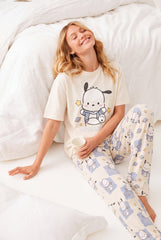 Women's Cosmic Companion Pajama Set Dreamy & Celestial ✨🪐 (CNS-068)