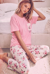 Women's Bloom & Chill Pyjama Set 🌸✨ (CNS-001)