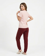 Women's "Sleep Mode" Jogger Set 🌸🍷 | The Official Bed-Rotting Uniform