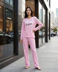 Women's "Lover Era" Graphic PJ Set 💌✨ | Soft Girl Aesthetic