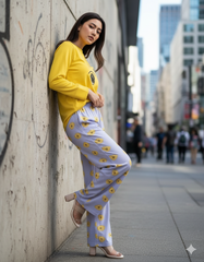 Women's "Hundred Acre" Nostalgia Set 🍯✨ | Classic Bestie Wide-Leg Duo