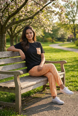 Women's "Golden Hour" Pocket Lounge Set 🌅🍑 (CNS-044)