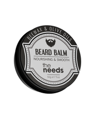 Beard Balm – Made with Bees Wax+Jojoba Oil+Sandalwood Oil | Premium Beard Butter | For Smooth & Nourished Beard | Extra Soothing+Eliminates Frizz, Flakes, Dryness & Itchiness | Beard Softener+Moisturizer | Light Hold Styling for Stubble and Scruff Beard