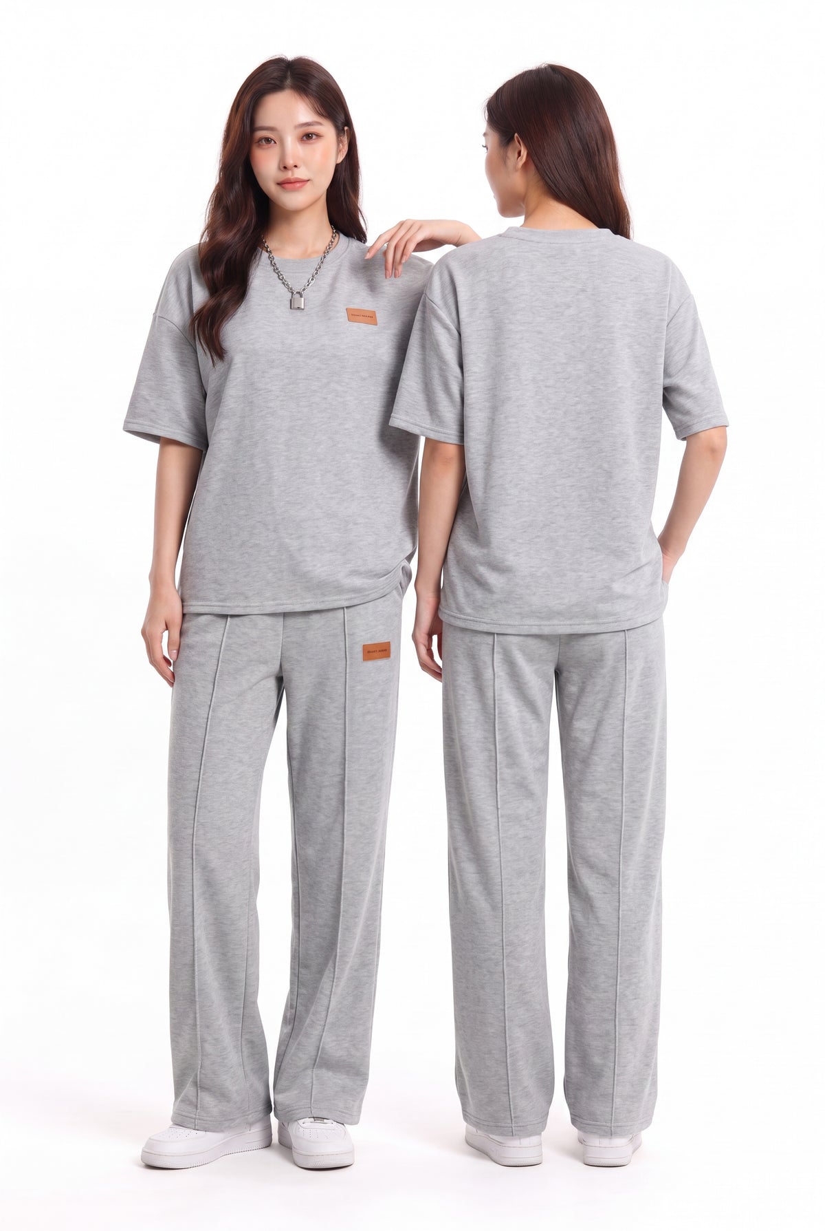 Women's Minimalist Essentials Elevated Comfort Pajama Set 🩶✨ (CNS-023)