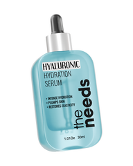 Hyaluronic Acid Serum – 30ml with 1% Hyaluronic Acid+Peptides & Glycerin including Butylene Glycol, Multi-Depth Hydration Serum for Plumper+Smoother & Glass Skin, Brightening, Anti-Aging, 24-Hour Weightless Hydration+Collagen Boost for Dull Skin.