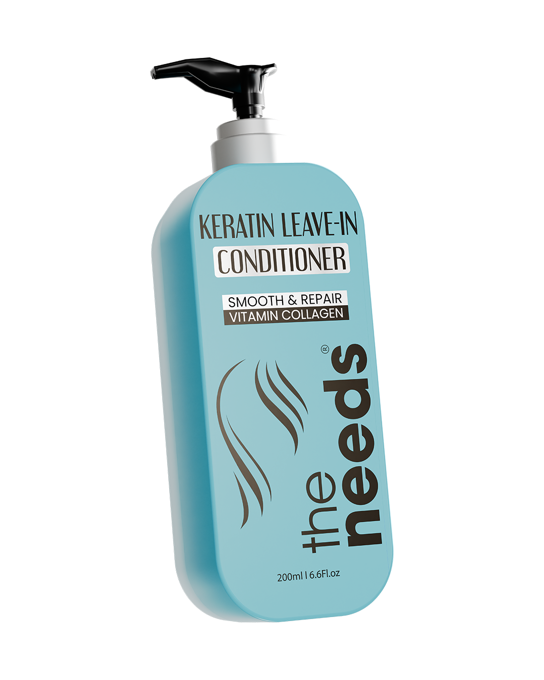 Keratin Leave-In Conditioner – Infusion of Hydrolyzed Keratin+Collagen+Elastin+ Vitamin E | Protein Treatment for Frizzy, Dry, Damaged & Color-Treated Hair | Nourishes+Adds Shine+Tames Frizz+Deeply Hydrates+Softens | Formaldehyde, Paraben & Sulphate Free.