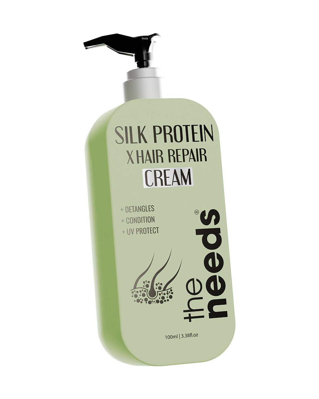 Silk Protein x Hair Repair Cream 100ml A leave in hair cream with Hydrolyzed Keratin and Linseed Oil for softer and smoother looking hair.
