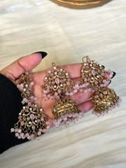 Hania Majesty Jhumkay + Teeka  Set- CH-71