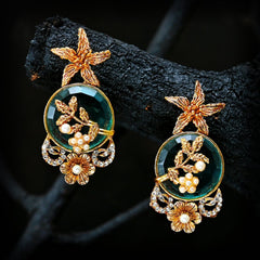 Round Stone Earrings (ER-07)