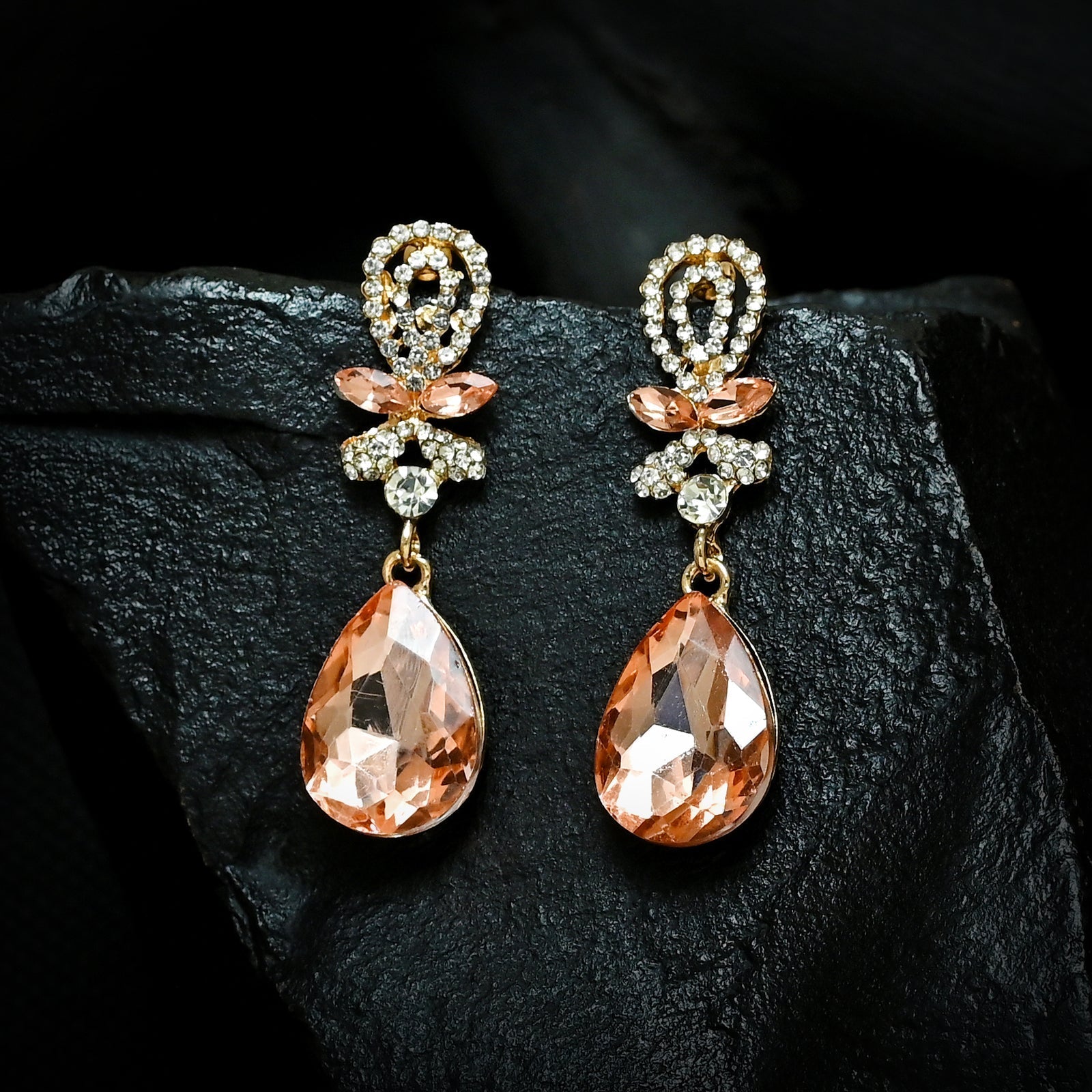 Precious Stone Earrings (CR-03)