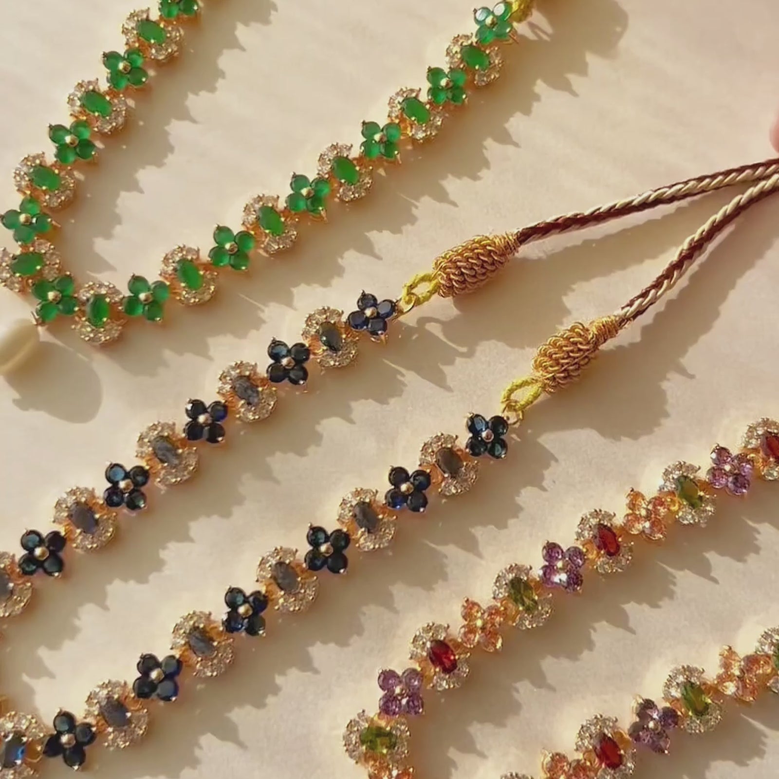 Khushbu Graceful Garden Necklace Set - S-51